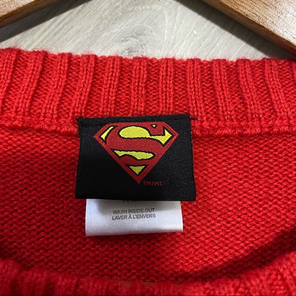 SUPERMAN “Ugly” Christmas Sweater - S/P - Picture 7 of 8